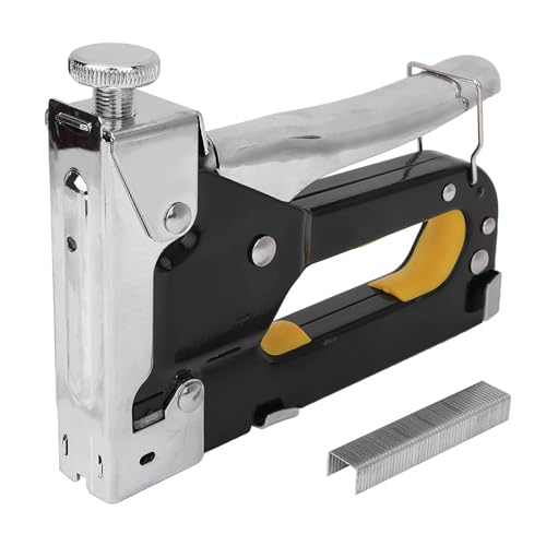 Steel Nail Tacker, Manual Nailer Nail, For Carton Making, Packaging, Furniture, And Woodworking Industries With Anti Impact Block, No Air Pump Required