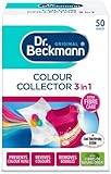 Dr Beckman Colour Collector 3in1, Prevents Colour Runs, 50 Sheets - Extra fibre Care - Image 1