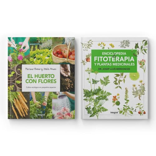 Pack Cultiva tus plantas: El huerto con flores y Enciclopedia de fitoterapia y plantas medicinales (Libros de Colección)