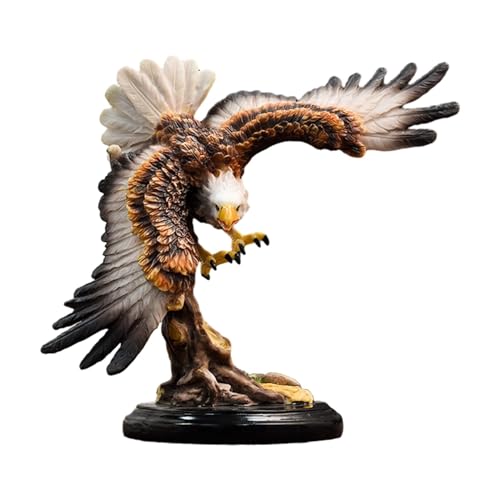 Ya en mundofriki.es: JISADER Estatua de águila Escultura artesanía Arte águila Ornamento estatuilla para centros de Mesa Escritorio Sala de Estar inauguración de la casa, Estilo b