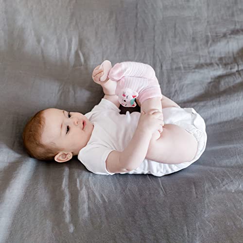 Buba Meias Antiderrapantes Com Chocalho Gatinho Rosa