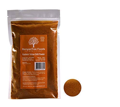 Polvo de chiles amarillos edición especial (Tierra de pimentón indio amarillo caliente)...