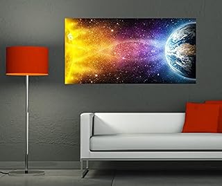 Arkası Yapışkanlı Duvar Poster Güneş ve Dünya