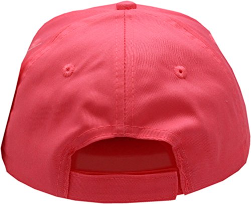 Peerless Embroidery Chicago Flag Youth Hat Adjustable Strap Pink3
