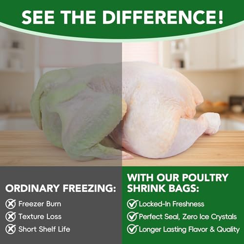 Poultry Shrink Bags with Heat Seal