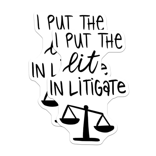 (2 Pack) Lawyer Magnets - Law Pun - Attorney Office Decor- 5" On Longest Side - Sticks to Smooth Flat Surfaces - Made in USA - MAG11960
