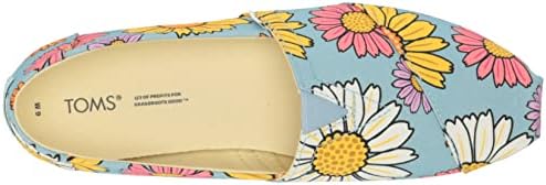 TOMS Women's Alpargata CloudBound Loafer Flat, Pastel Blue Daisies, 9 | Image 4