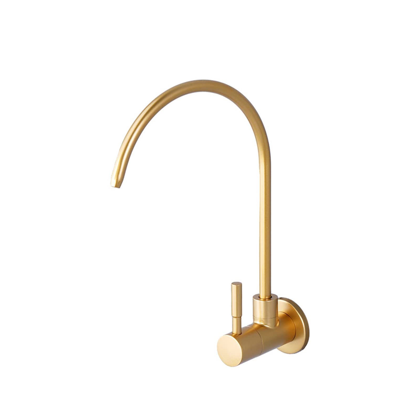 Robinet cuisine filtre eau osmose inverse mural rotatif levier poussoir