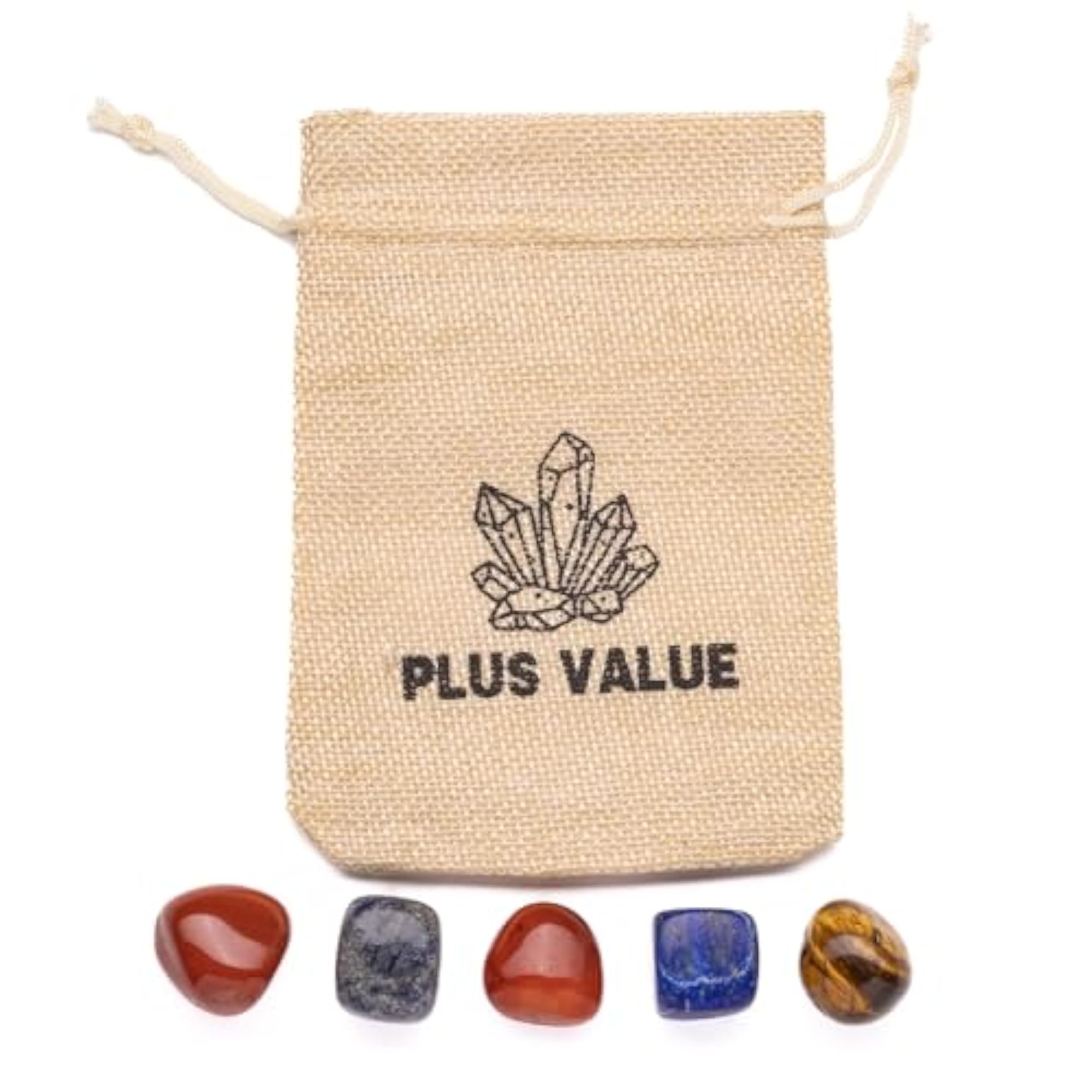 Pocket Healing Crystal Bag for Confidence