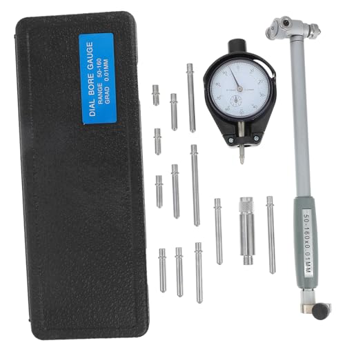 OUNONA 50-160mm Inner Diameter Bore Gauge Gauge Dial Indicator Metric Measuring Tool Easy Operation Reliable for Repair