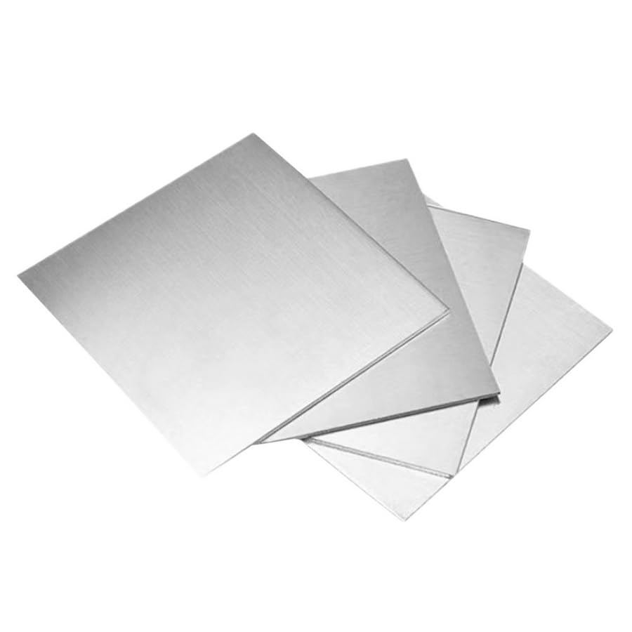 Lastra di stagno ad alta purezza Sn≥99,99% 100x100 mm Spessore 0,2 mm