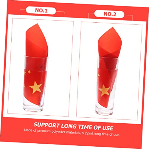 Drapeaux Chinois anti-déchirure pour décorer facilement les grands espaces extérieurs