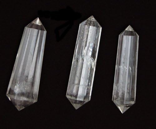 12 Sided Traditional Vogel Cut Quartz Crystal Point