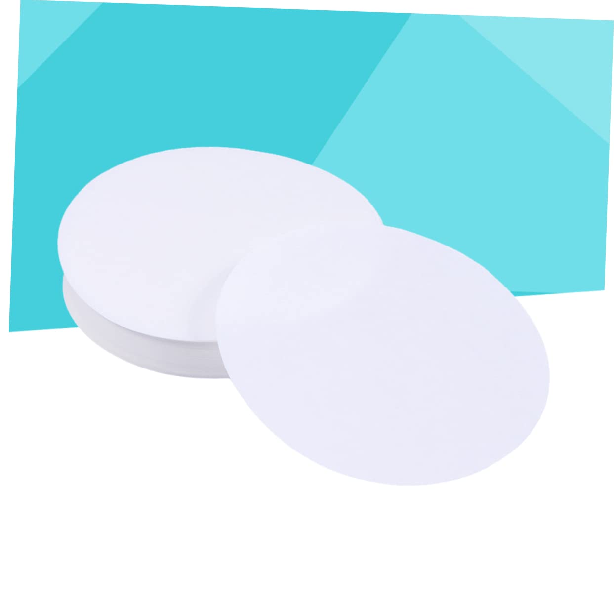 FUNOMOCYA 200pcs 7cm Diameter Qualitative Filter Paper Medium Flow Rate Lab Replacement