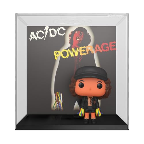 Funko Pop AC/DC Powerage figura de vinilo coleccionable para exposición de álbumes musicales 3