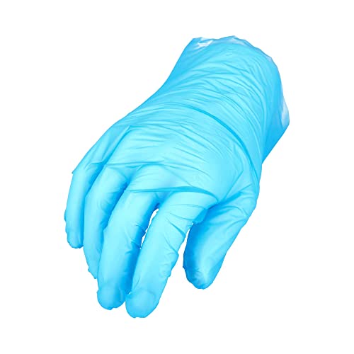 TPE Food Service Vinal Cooking Gloves, Blue, Size Medium, 2 Mil Thick 1000 Pack