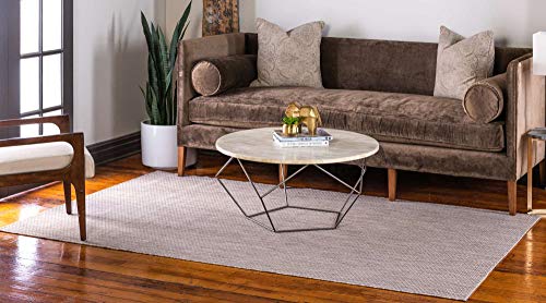 Tapete Unique Loom 7'1" x 10' Rectangular Beige/Ivory miniatura 3
