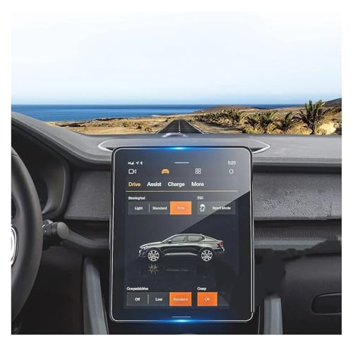 Verre trempé de navigation pour Polestar 2 protection haut de gamme de l'écran LCD tactile