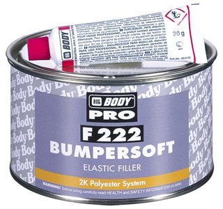 GMG Masilla para PLASTICOS BUMPERSOFT 222 HB-Body 1kg