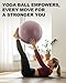 Trideer Yoga Ball for Pregnancy Office Ball Chair– Exercise Ball for Birthing, Labor, Stretching & Core Workout – Anti-Burst, Slip-Resistant for Home Gym, Flexible Seating & Physical Therapy