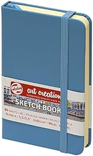 Talens Art Creation Sketchbook 80 Sheets, 9 cm x 14 cm, Lake Blue