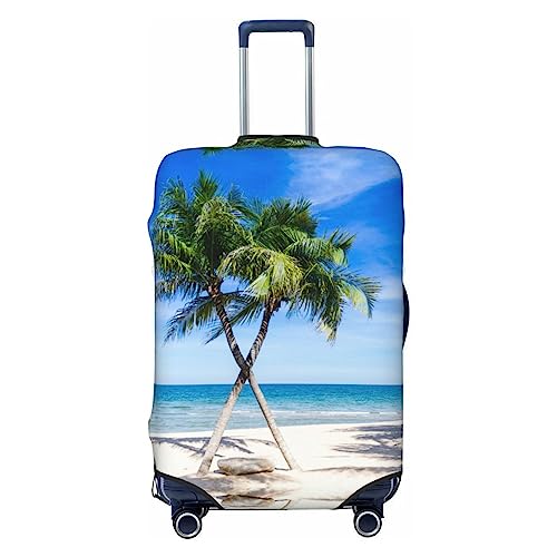 Housse de valise palmiers marins Kururi, l'accessoire idéal en voyage d'affaires et déplacements