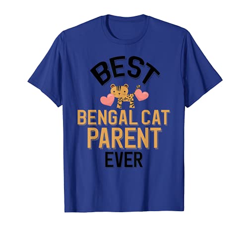 Best Bengal Cat Parent - Cute Bengal Cat Family Camiseta