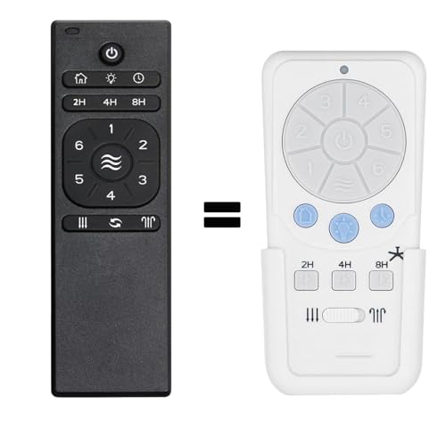 Replacement for Harbor Breeze Ceiling Fan Remote Control A25-TX012 A25-TX025,