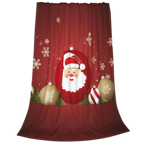 Couverture en flanelle de haute qualité Merry Christmas lit