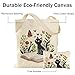 Imagen de ZXTGBQ Bolsa de Lona y Pequeña Bolsa de Cosméticos Diseño de Gatos y Libros Bolso de Compras Reutilizable para El Día a Día Oficina Viaje Escolar y Compras