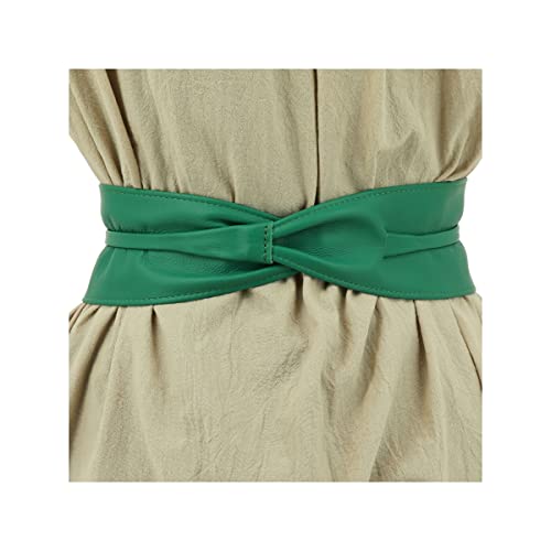 Image of FASHIONGEN - Woman Italian leather Obi belt, CASSIANE