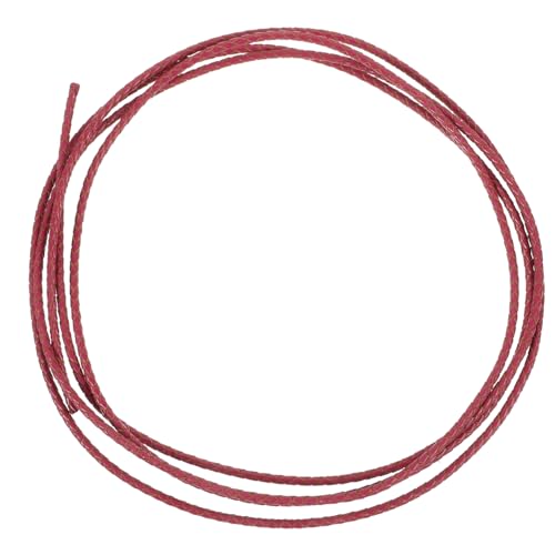 LALAFINA Leather Braided Cord 2m Length Cord Necklace String Handmade Bracelet Craft Making Supplies