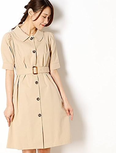 Amazon Co Jp アルシーヴ Archives トレンチ2wayワンピース ベージュ M 服 ファッション小物