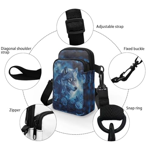 Small Cross Body Bag Purse Messenger Chest Storage Bag for Men Women4