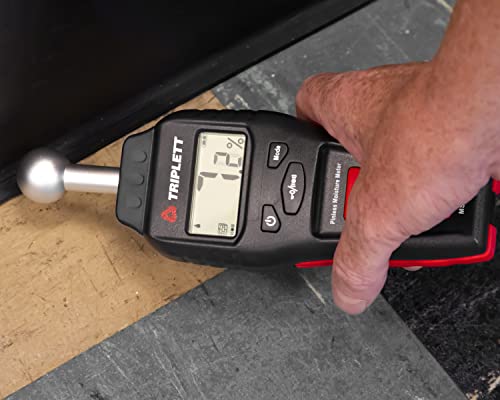Image of Triplett MS300 Pinless Moisture Meter for Wood and Building Materials with Audible Indicator