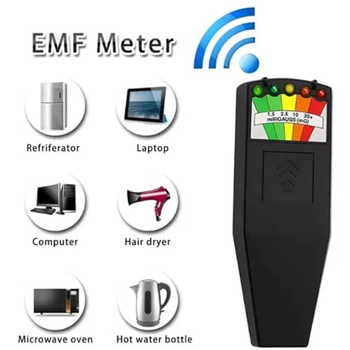 Detector EMF portátil K2 digital con 5 LEDs miniatura 2