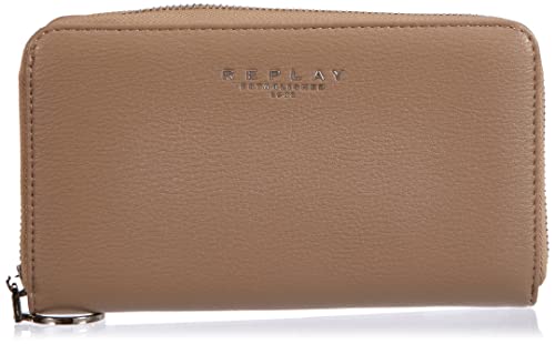 REPLAY Damen FW5303 Reisezubehör-Brieftasche, 049 Sand