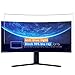 Produktbild Vaxson 2 Stück Anti Blaulicht Schutzfolie kompatibel mit 34" Xiaomi Mi Curved Monitor Bluelight folie folien Displayschutzfolie  nicht Panzer Schutz Glas folie SchutzGlas nicht PanzerGlas  Neue