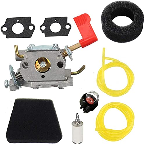 HQparts C1U-W32 Carburetor for Poulan PP136E PPB100E PPB150E PPB200E PPB250E PPB300E PPB32SST PP446ET PP446E SM446E PP46ET Zama Carb Trimmer Pruner 545006017
