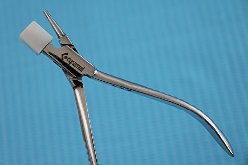 NEW PREMIUM GRADE FRAME BENDING ! ROUND METAL FLAT NYLON OPTICIAN OPTICAL PLIER-CYNAMED USA