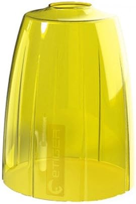 eTIGER Coprilampada lucido per lampada Cosmic LED con sistema altoparlante colore Giallo eTIGER Coprilampada lucido per lampada Cosmic LED con sistema altoparlante colore Giallo