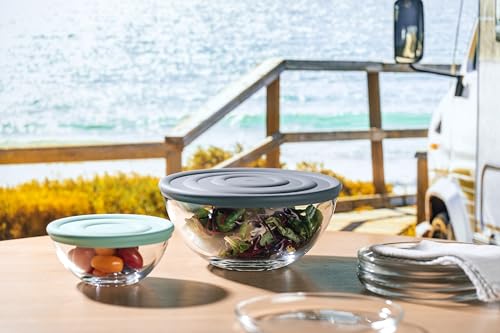 LEONARDO HOME CUCINA Schalenset • 6 tlg. Set • Für Aufbewahrung, Zubereitung und Servieren • Zeitlos • Stapelbar und alltagstauglich • Ideal für Küche und Vorrat • Höhe 15,3 cm • mehrfarbig • 055240