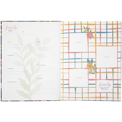 C.R. Gibson MB2-25597CA Blooming Beginnings First 5 Years Gender Neutral Baby Memory Book thumb #4