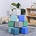 ECR4Kids Softzone Toddler Play Soft Blocks (12-Piece), Contemporary - 1