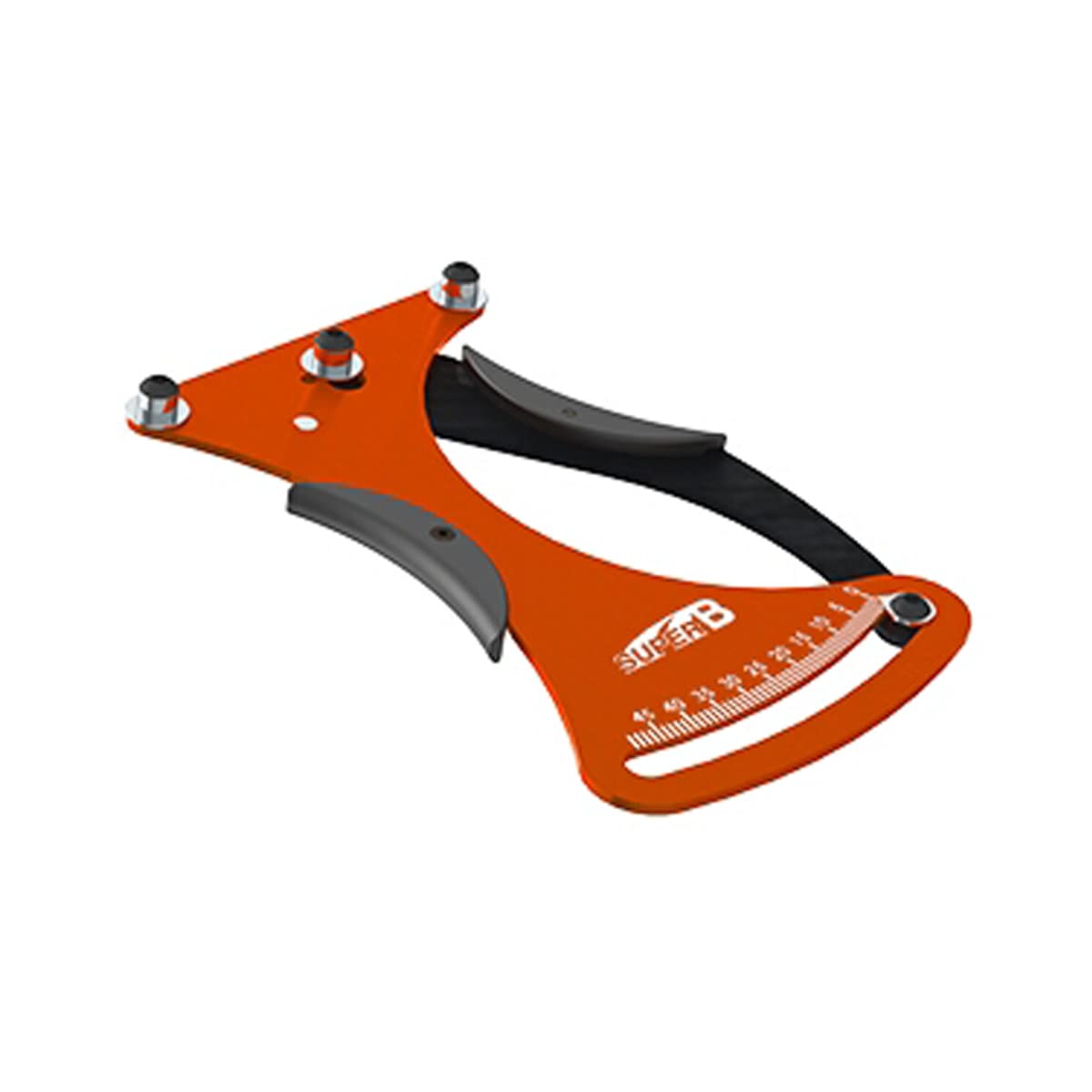 Super B Ciclo, Misuratore Tensione Raggi Unisex Adulto, Arancio, Taglia unica