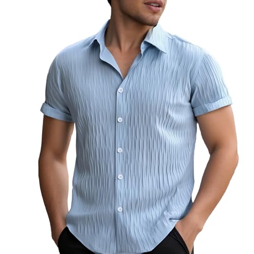 Chemise homme infroissable et respirante pour un confort d'été absolu
