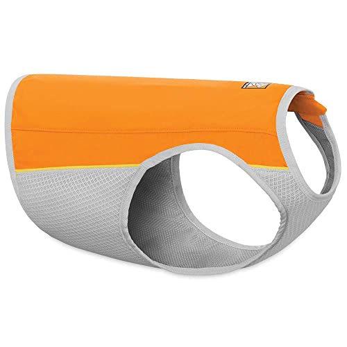 Ruffwear, Jet Stream Dog Cooling Vest, Evaporative Cooling for Hot Weather, Salamander Orange, Medium