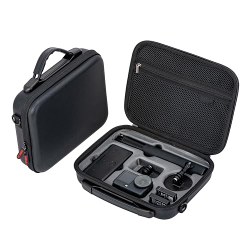 Image of STARTRC Protective Carrying Case for DJI Osmo Action 6 Enhanced Combo(No for Cage), Portable Well-Organized Bag for Travel /Hiking /Cycling /Blogger, Splash-proof, Shockproof