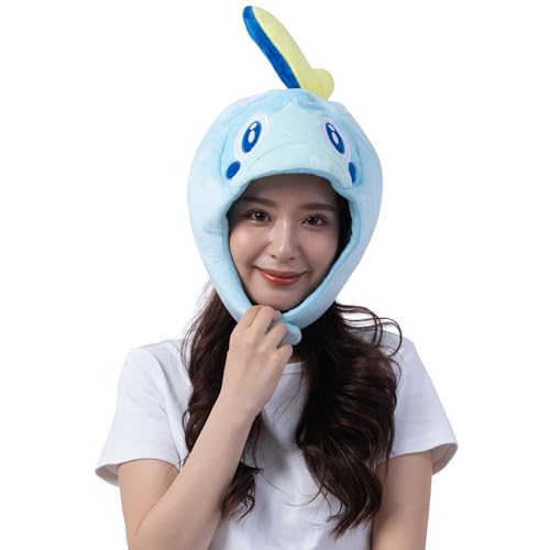Bonnet costume confortable Sobble Pokemon idéal pour cosplay
