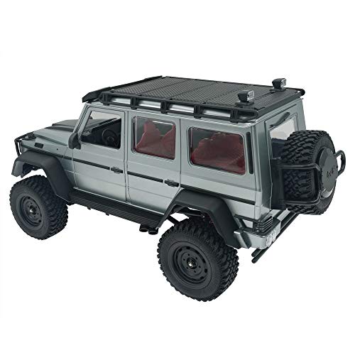 Fmtstore R/C Mn-86S | Upgrade Version 4Wd 1/12 2.4G Remote Control Big G500 Rc Car Rock Crawler Climbing Off Road Truck With Headlight Rtr Vehicle Models For Kids And Adults - Matt Grey #TOP3